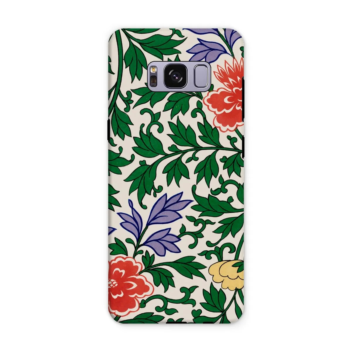 Chinese Aesthetic Botanical Pattern Phone Case - Owen Jones - Samsung Galaxy S8 Plus / Matte - Mobile Phone Cases