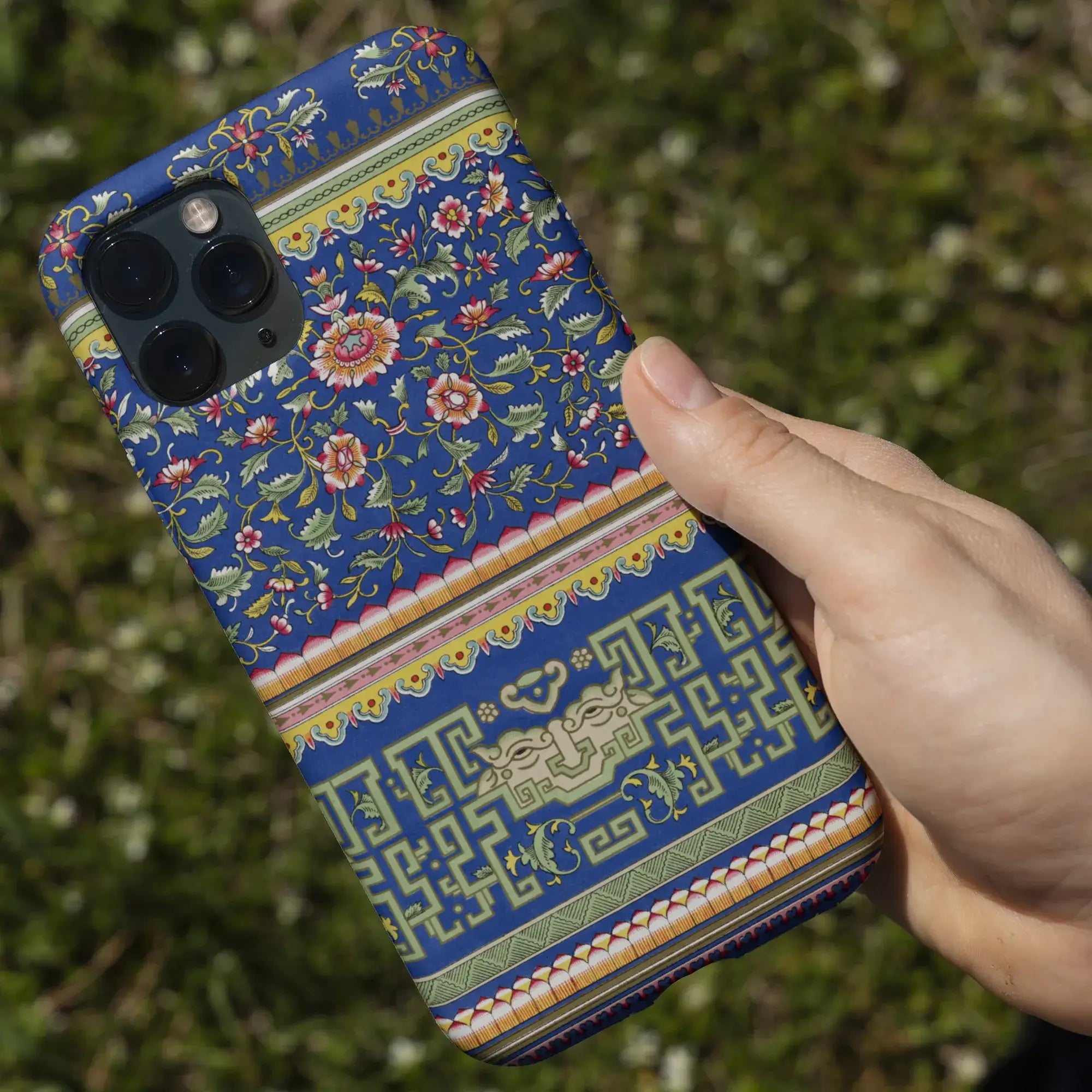 Chinese Aesthetic Pattern Art Iphone Case - Owen Jones - Mobile Phone Cases