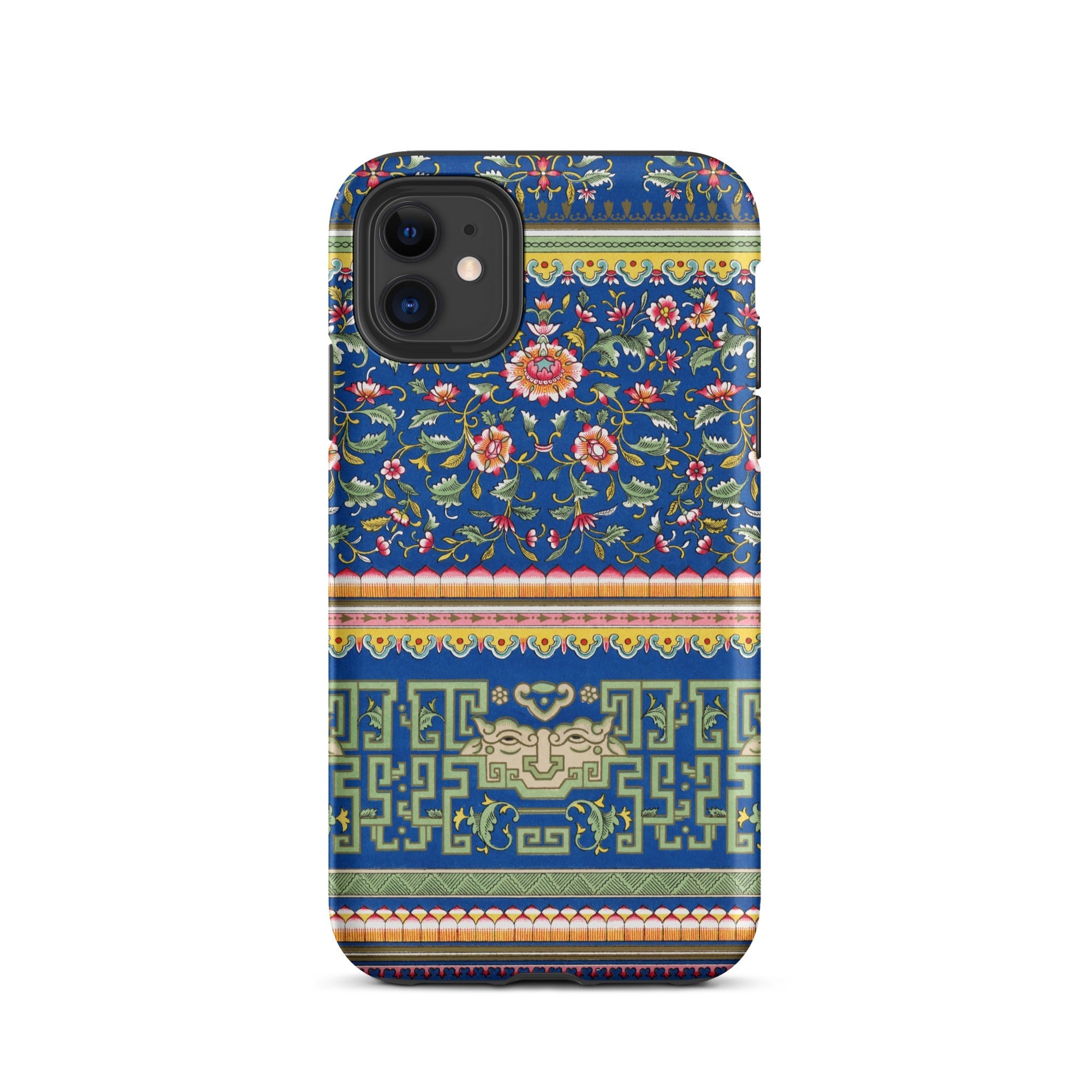 Chinese Aesthetic Pattern Owen Jones Iphone Case, 11 / Matte, Floral Geometric Patterned Phone Case