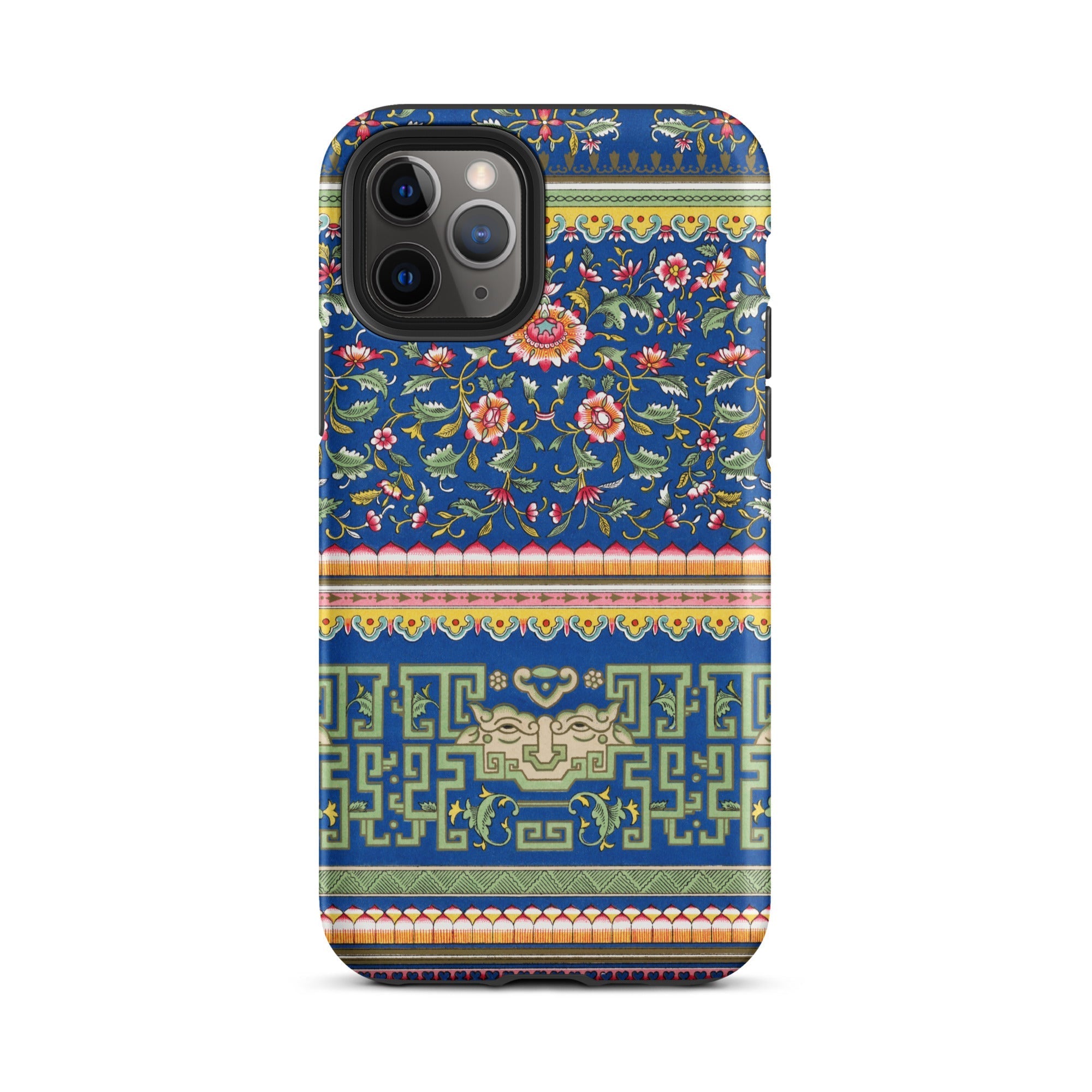 Chinese Aesthetic Pattern Owen Jones Iphone Case, 11 Pro / Matte, Floral Geometric Patterned Phone Case