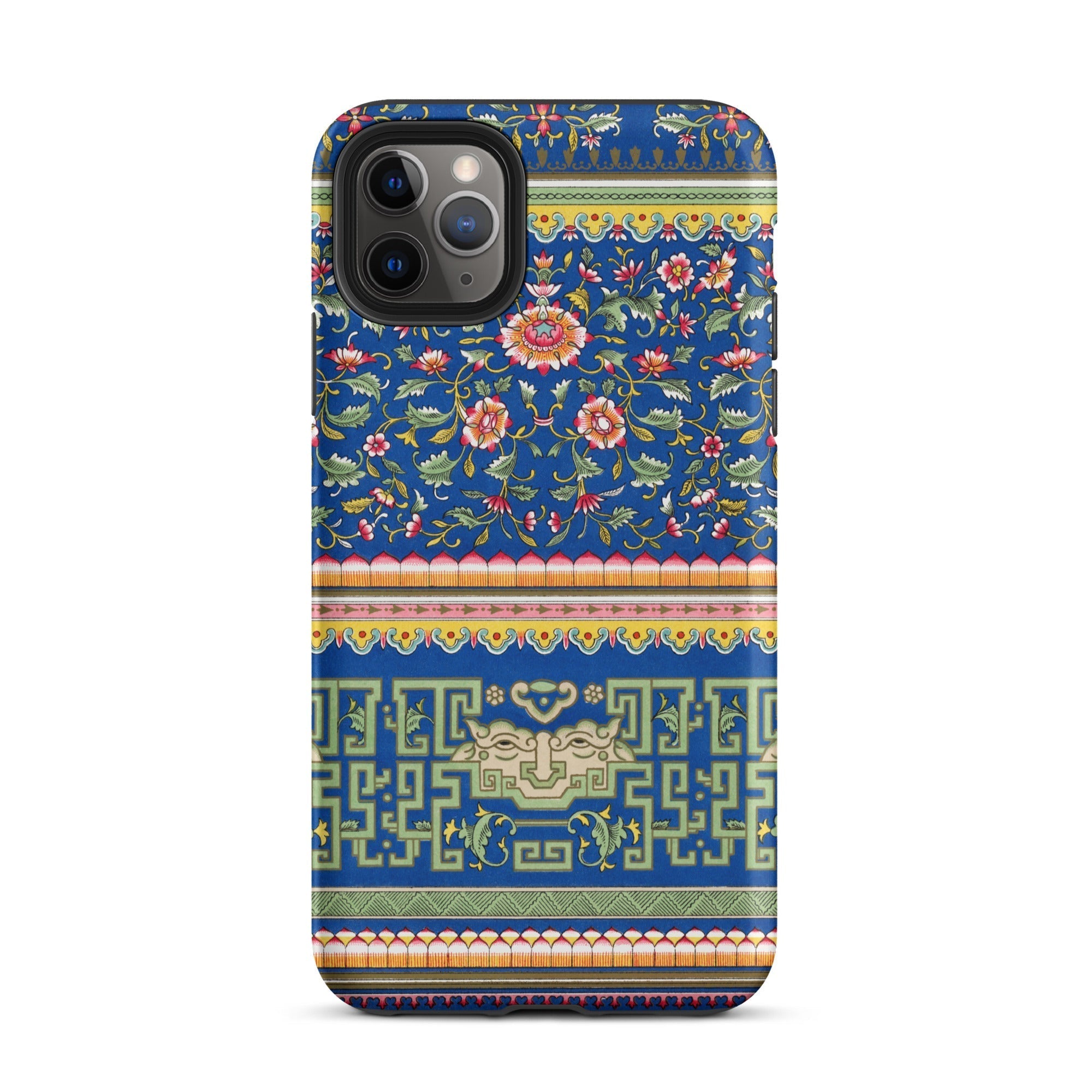 Chinese Aesthetic Pattern Owen Jones Iphone Case, 11 Pro Max / Matte, Floral Geometric Patterned Phone Case