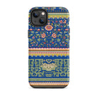 Chinese Aesthetic Pattern Owen Jones Iphone Case, 14 Plus / Matte, Floral Geometric Patterned Phone Case