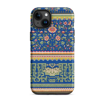 Chinese Aesthetic Pattern - Owen Jones Iphone Case, 15 Plus / Matte, Floral Geometric Patterned Phone Case
