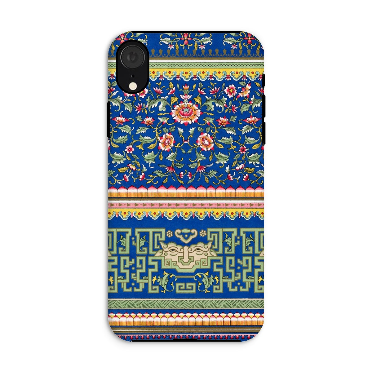 Chinese Aesthetic Pattern Owen Jones Iphone Case, Xr / Matte, Ornate Phone Case Intricate Floral Geometric Patterns Vibrant