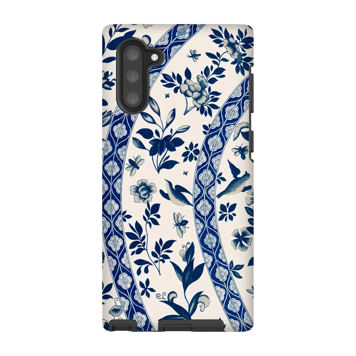 Chinese Blue & White Bird Pattern Art Phone Case - Owen Jones - Samsung Galaxy Note 10 / Matte - Mobile Phone Cases