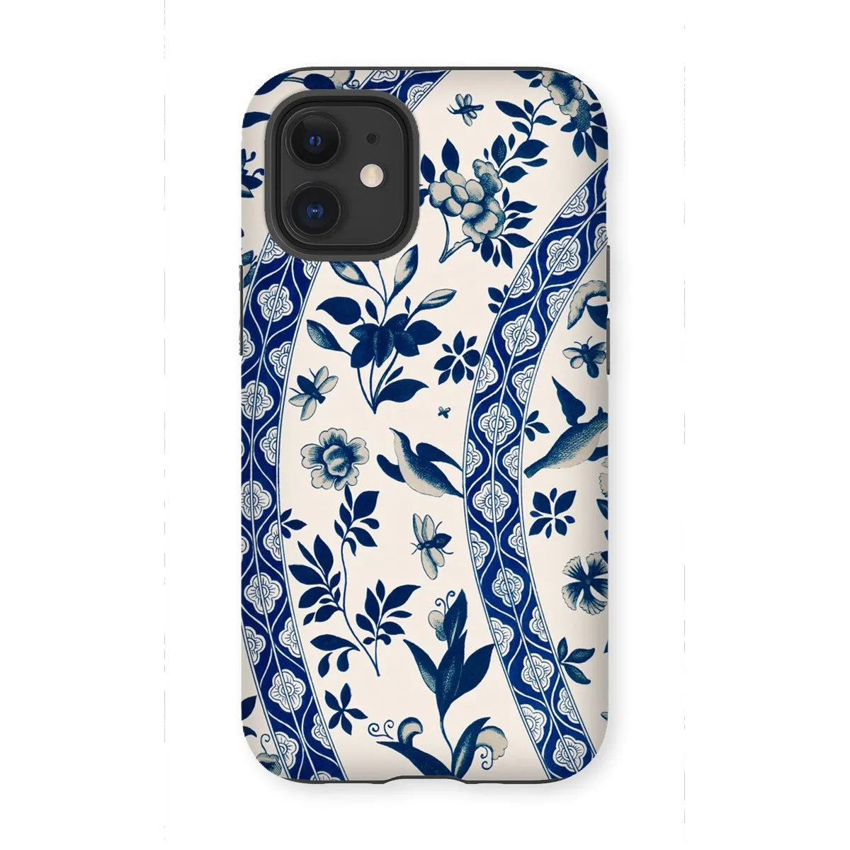 Chinese Blue & White Bird Pattern Art Phone Case - Owen Jones - Iphone 12 Mini / Matte - Mobile Phone Cases - Aesthetic