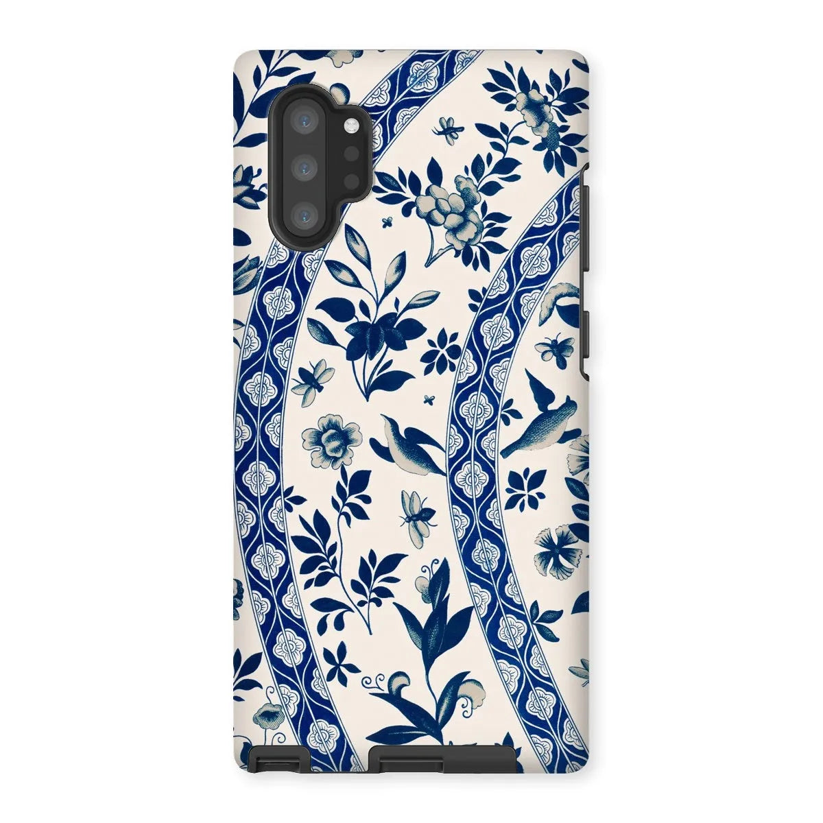 Chinese Blue & White Bird Pattern Art Phone Case - Owen Jones - Samsung Galaxy Note 10p / Matte - Mobile Phone Cases