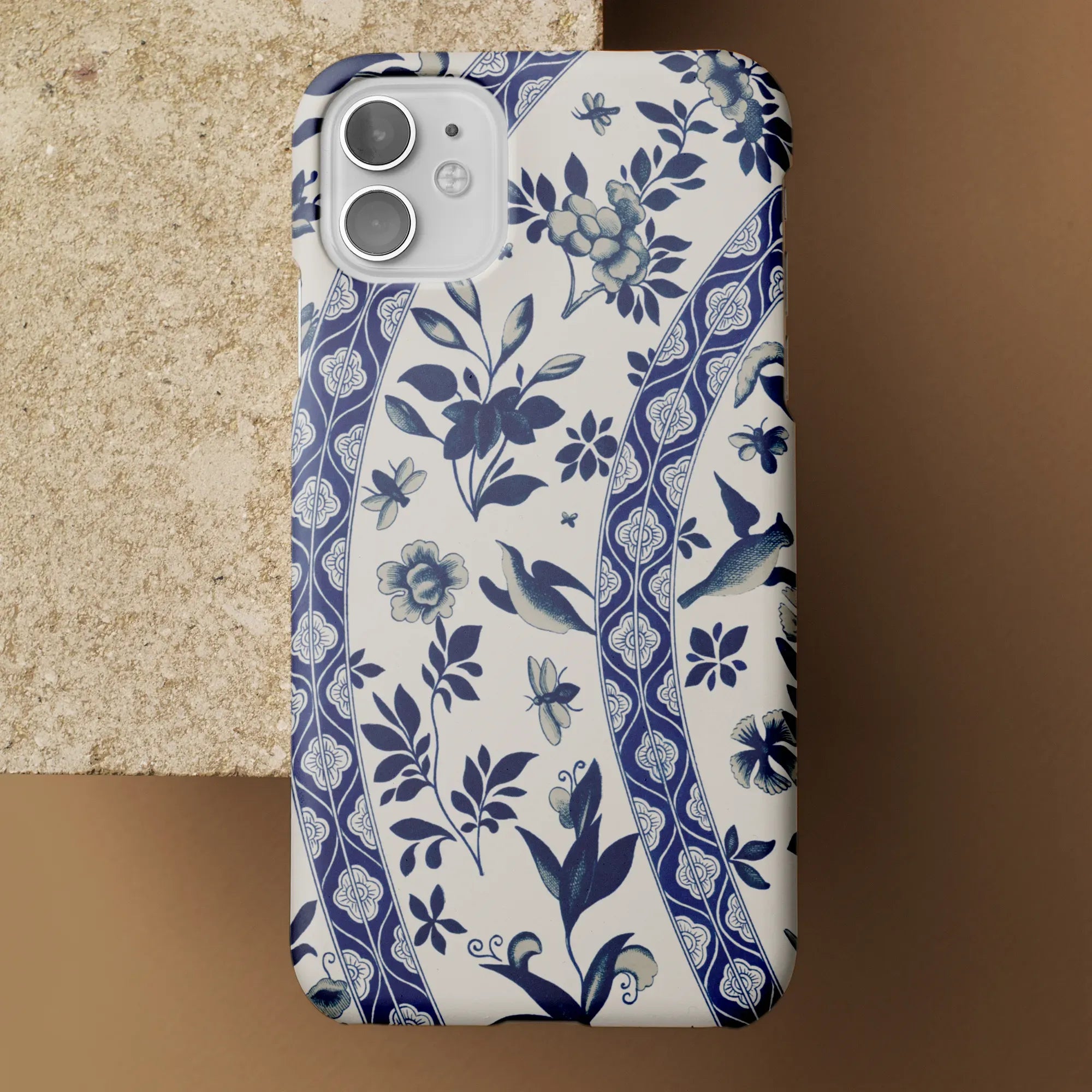 Chinese Blue & White Bird Pattern Art Phone Case - Owen Jones - Mobile Phone Cases - Aesthetic Art