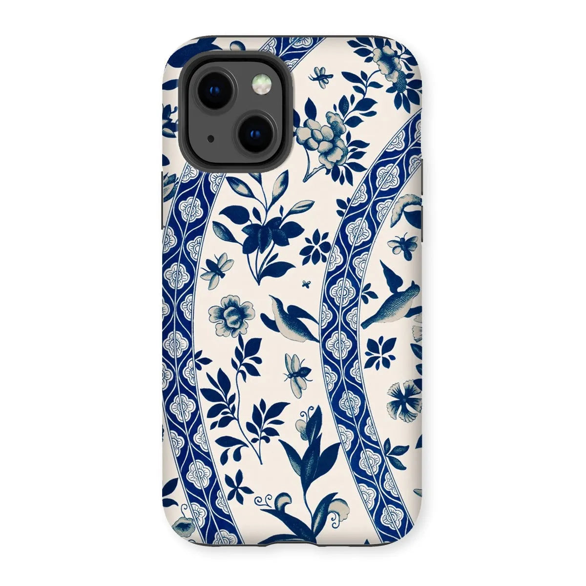 Chinese Blue & White Bird Pattern Art Phone Case - Owen Jones - Iphone 13 / Matte - Mobile Phone Cases - Aesthetic Art