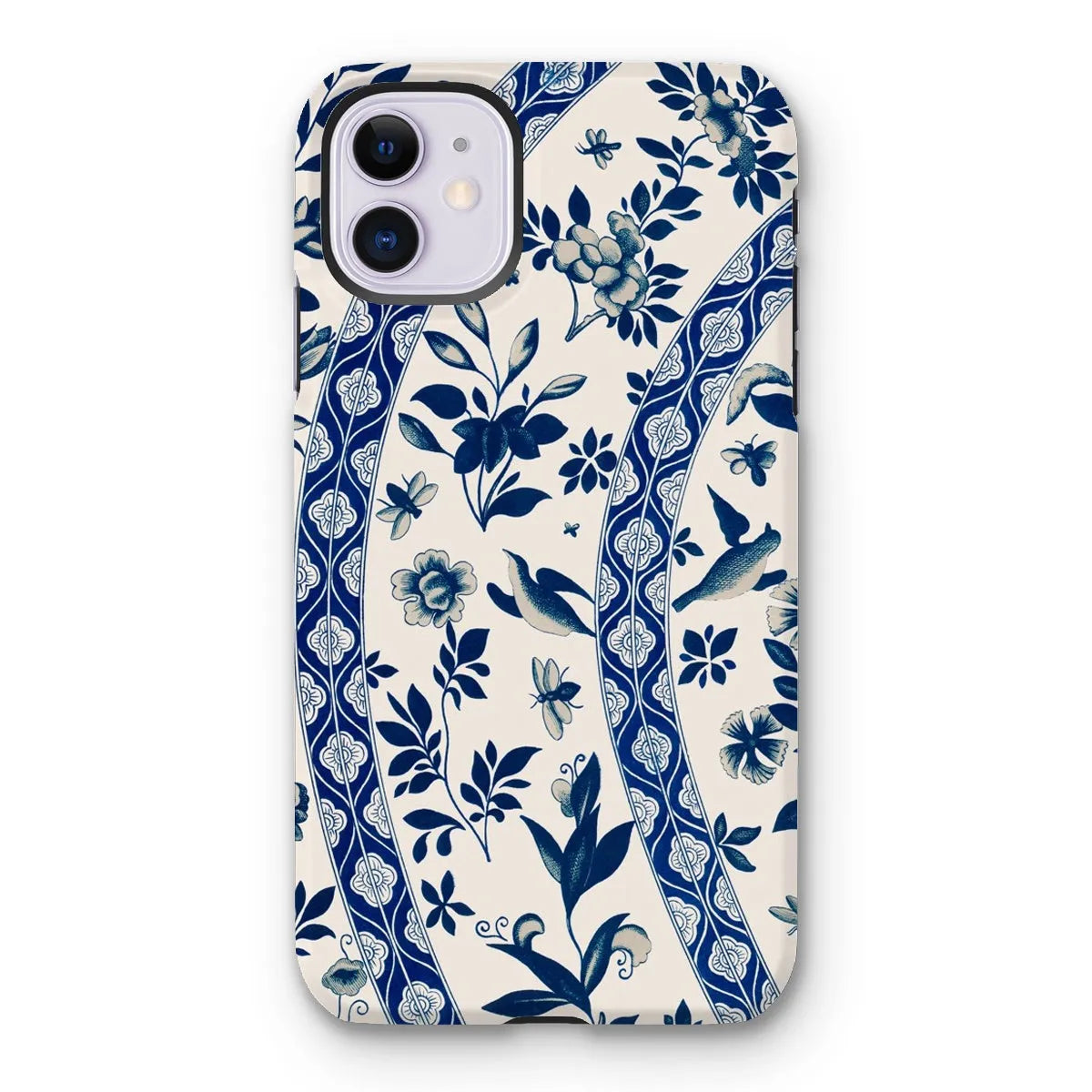 Chinese Blue & White Bird Pattern Art Phone Case - Owen Jones - Iphone 11 / Matte - Mobile Phone Cases - Aesthetic Art