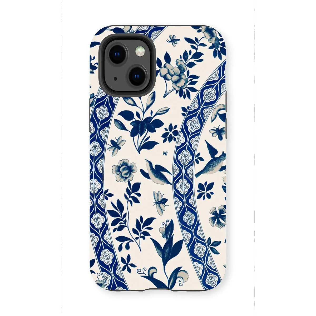 Chinese Blue & White Bird Pattern Art Phone Case - Owen Jones - Iphone 13 Mini / Matte - Mobile Phone Cases - Aesthetic