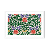 Chinese Botanical Illustration - Owen Jones Art Print, Floral Pattern Framed Print