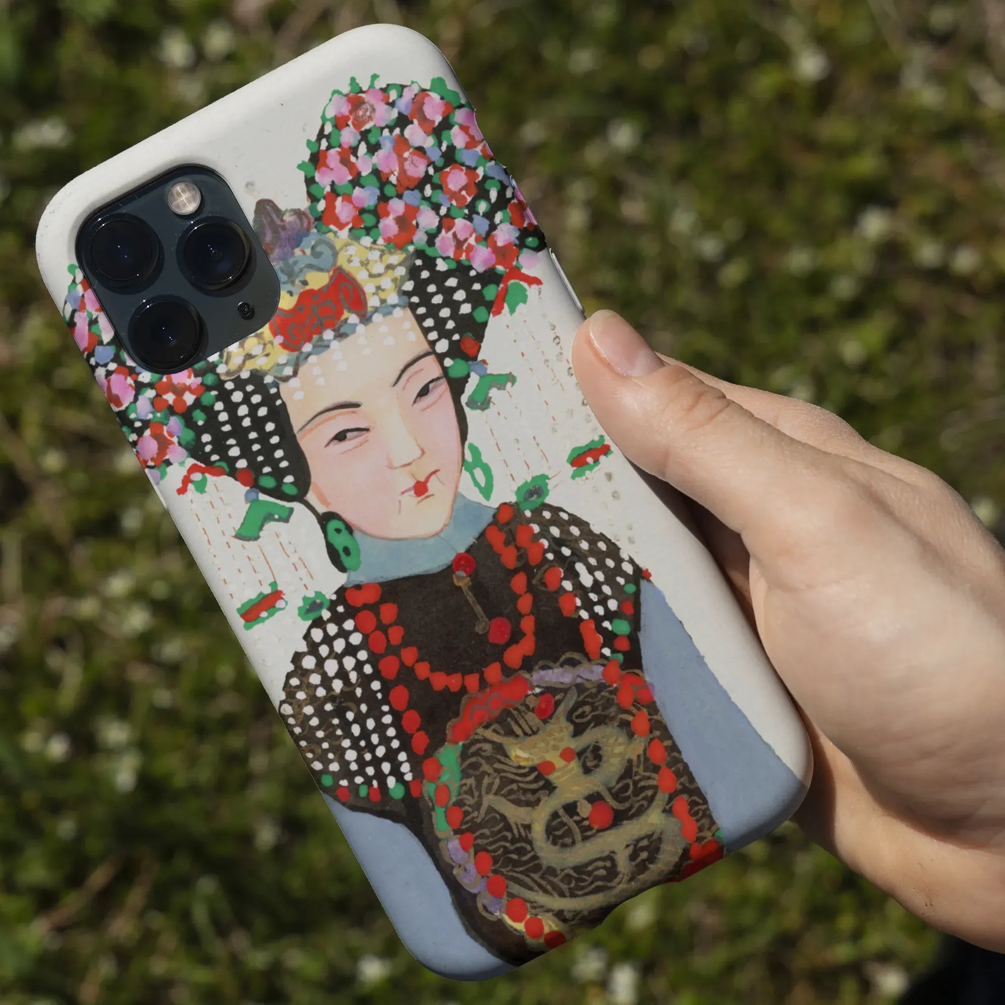 Chinese Empress - Manchu Art Phone Case - Mobile Phone Cases - Aesthetic Art