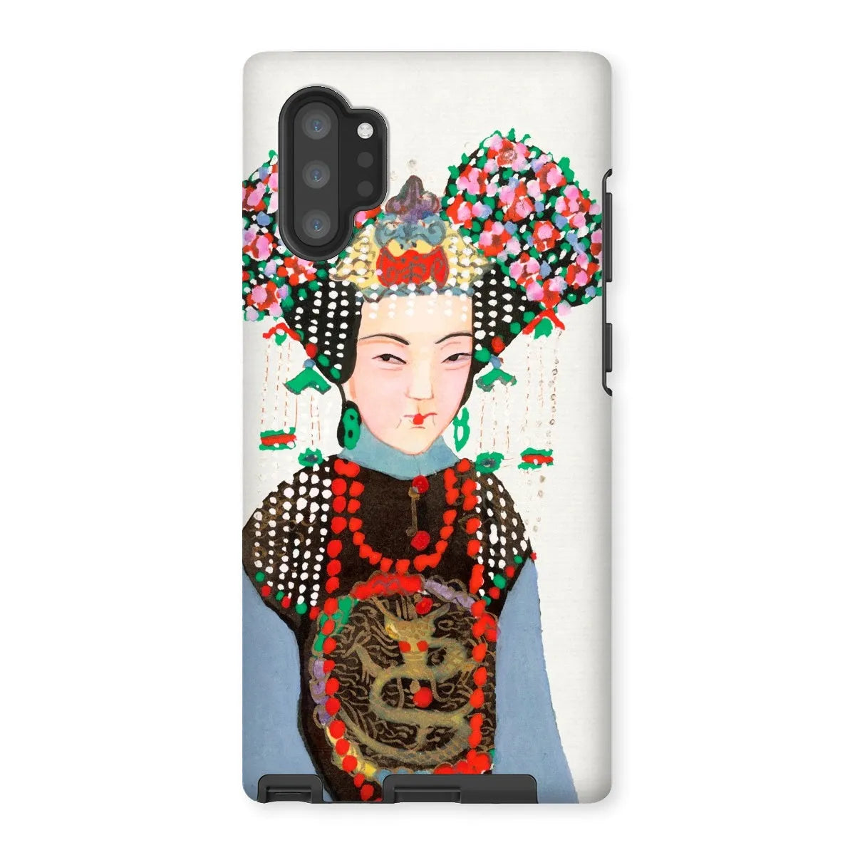 Chinese Empress - Manchu Art Phone Case - Samsung Galaxy Note 10p / Matte - Mobile Phone Cases - Aesthetic Art