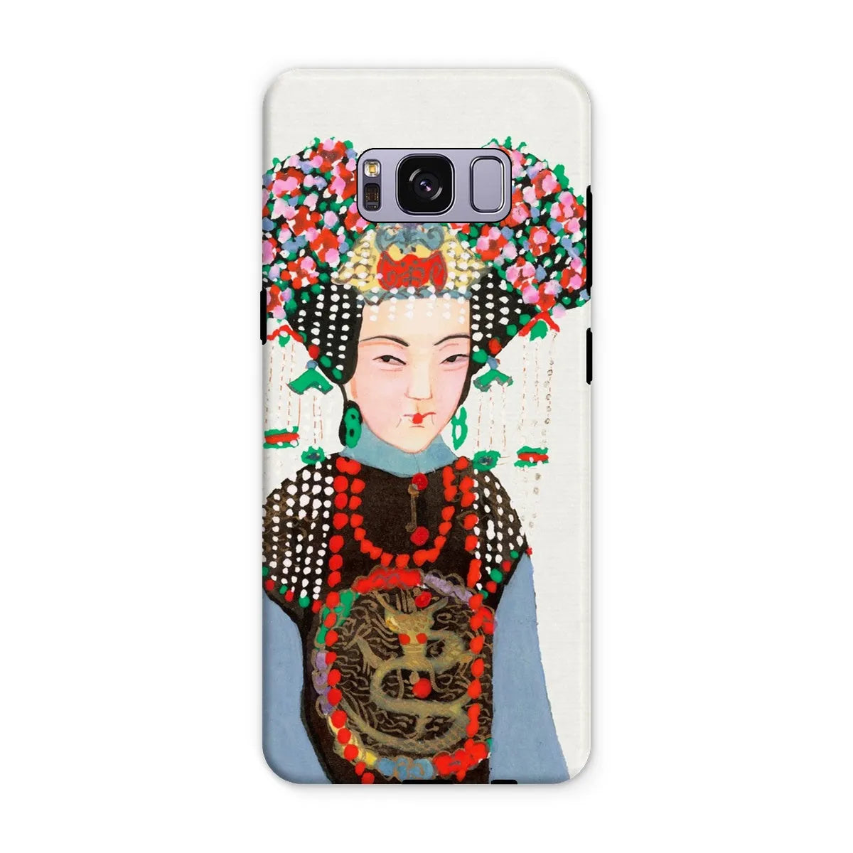 Chinese Empress - Manchu Art Phone Case - Samsung Galaxy S8 Plus / Matte - Mobile Phone Cases - Aesthetic Art