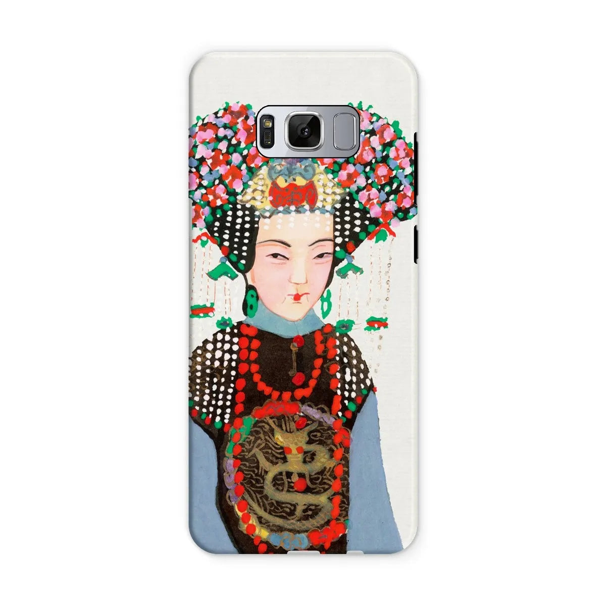 Chinese Empress - Manchu Art Phone Case - Samsung Galaxy S8 / Matte - Mobile Phone Cases - Aesthetic Art
