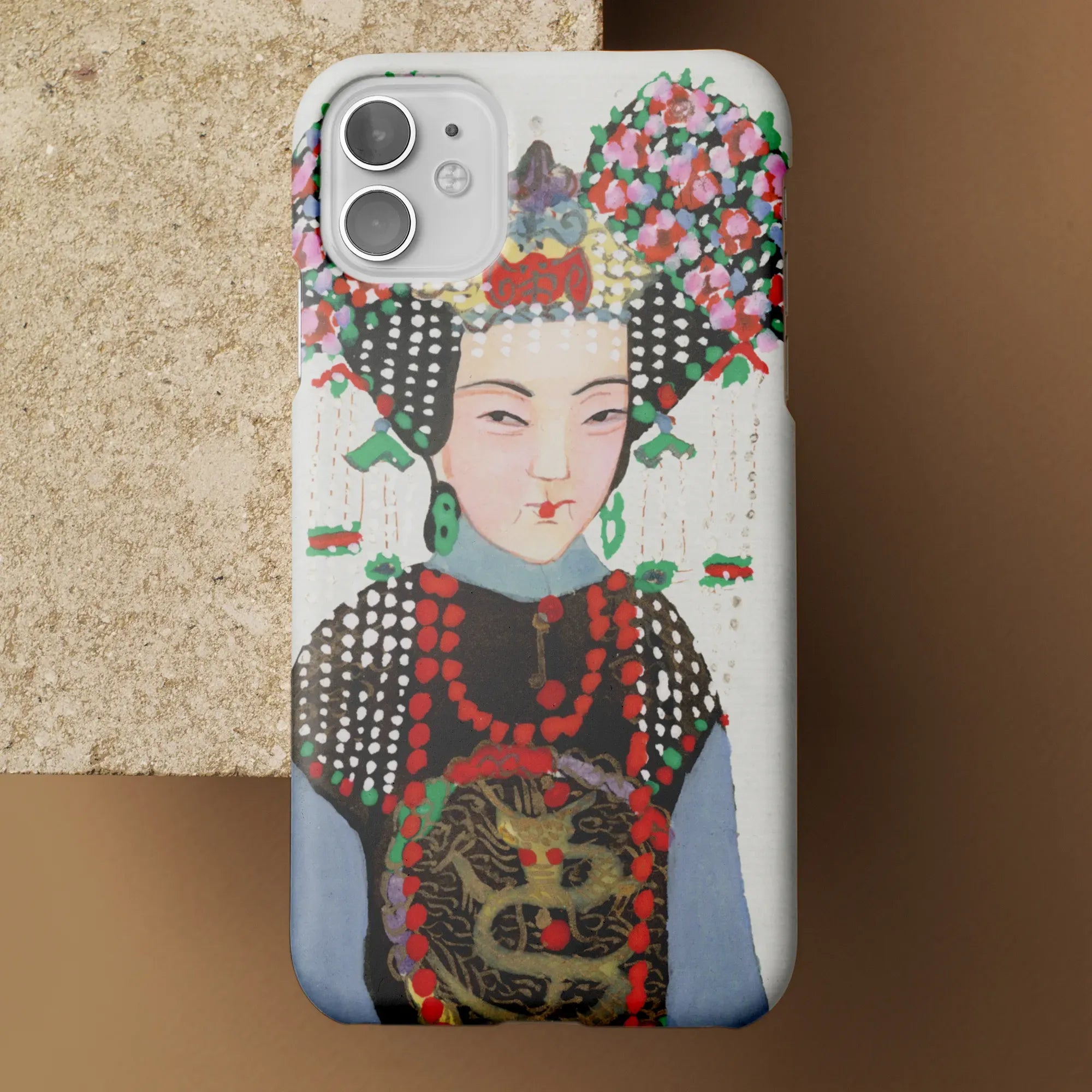 Chinese Empress - Manchu Art Phone Case - Mobile Phone Cases - Aesthetic Art
