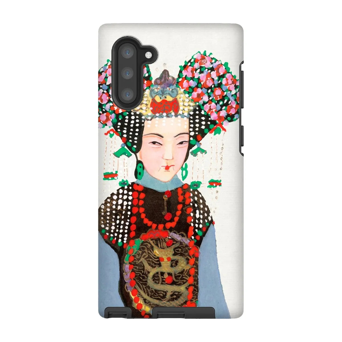 Chinese Empress - Manchu Art Phone Case - Samsung Galaxy Note 10 / Matte - Mobile Phone Cases - Aesthetic Art