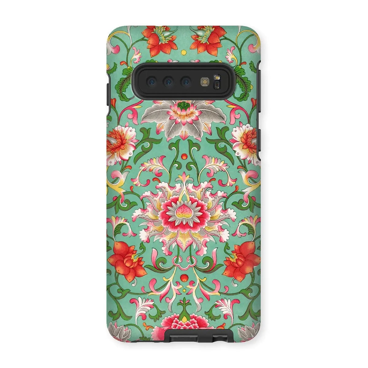 Chinese Floral Aesthetic Art Phone Case - Owen Jones - Samsung Galaxy S10 / Matte - Mobile Phone Cases - Aesthetic Art