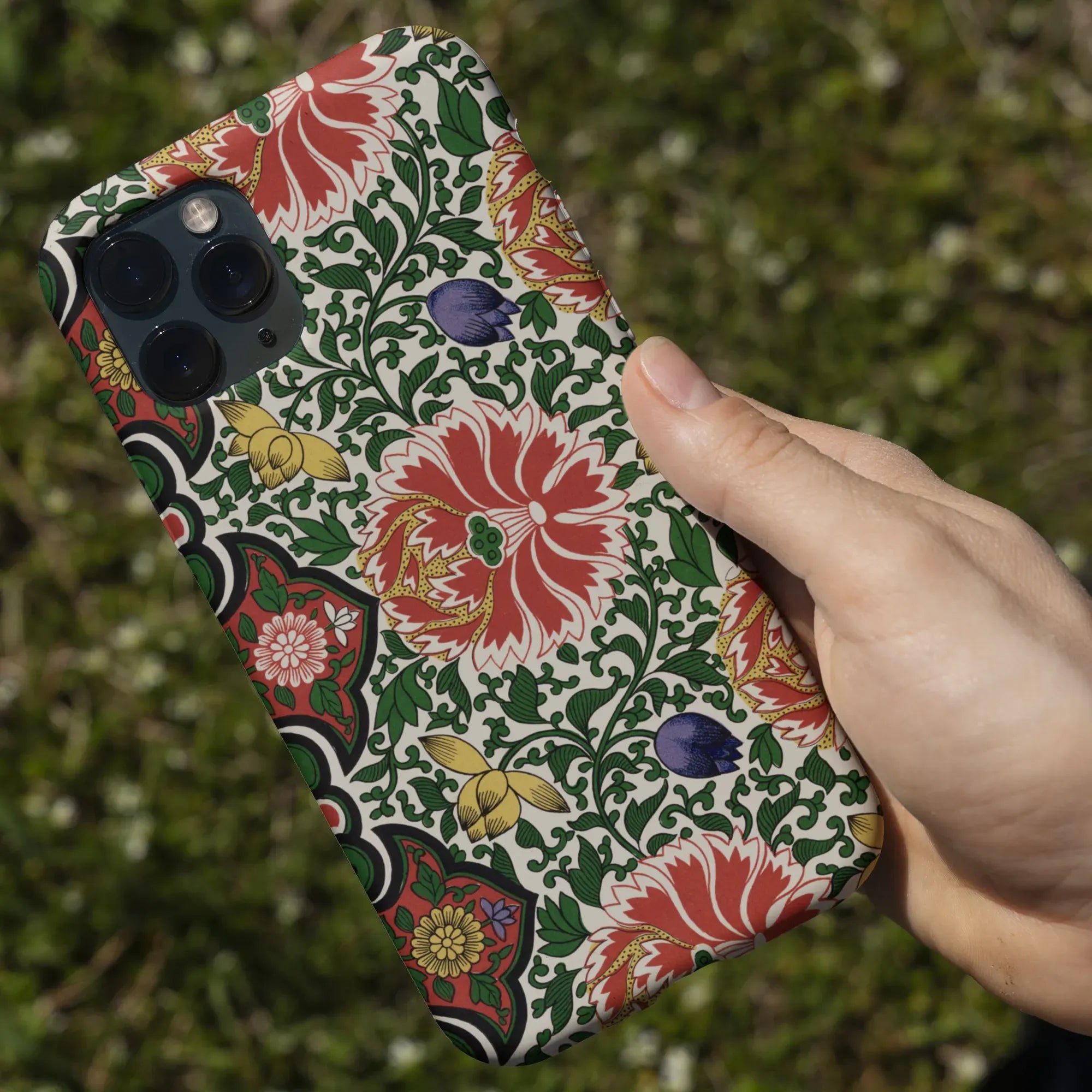 Chinese Floral Pattern Aesthetic Art Phone Case - Owen Jones - Mobile Phone Cases - Aesthetic Art