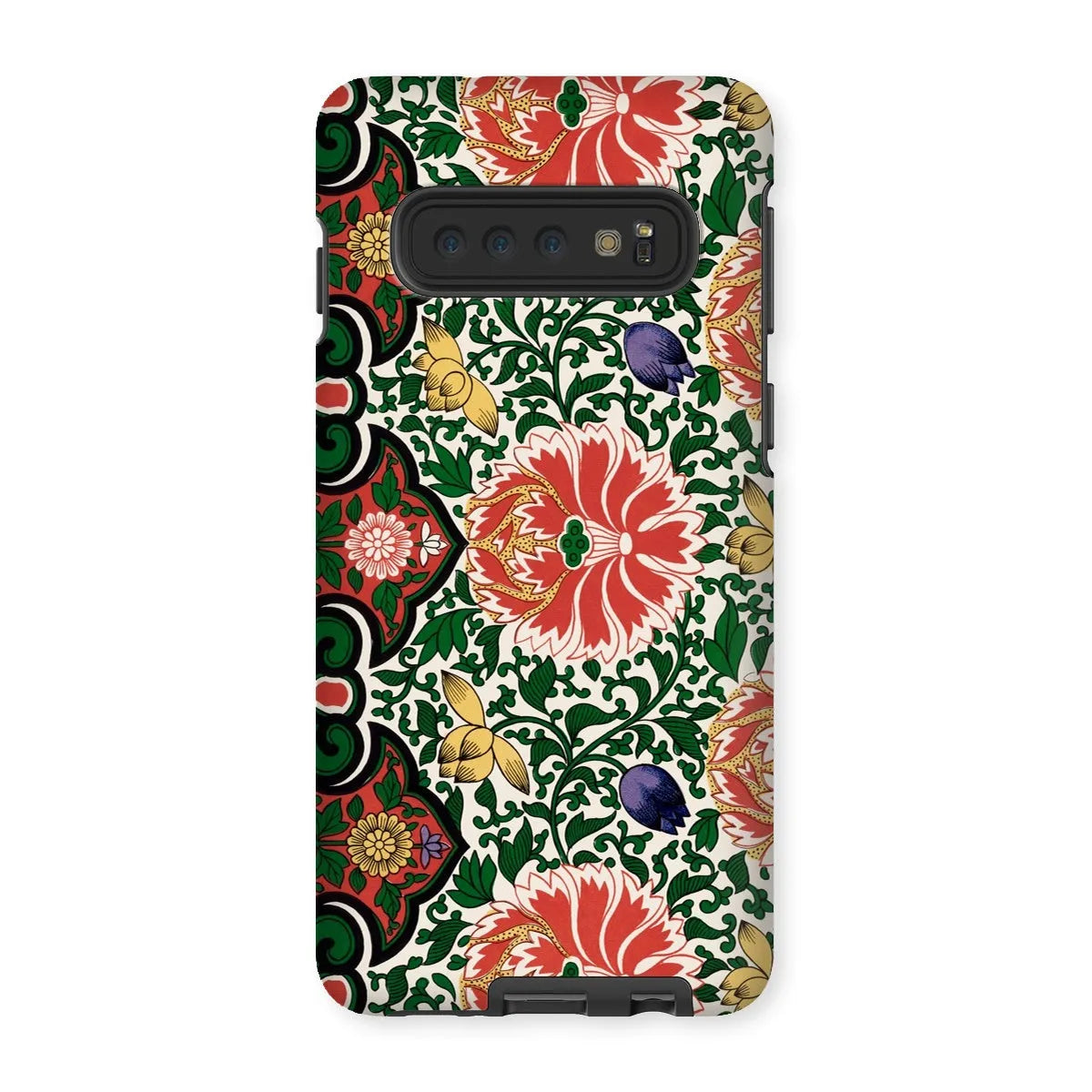 Chinese Floral Pattern Aesthetic Art Phone Case - Owen Jones - Samsung Galaxy S10 / Matte - Mobile Phone Cases