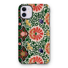 Chinese Floral Pattern - Owen Jones Iphone Case, 11 / Matte, Floral Patterned Phone Case Iphone Vibrant Green Red