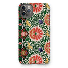Chinese Floral Pattern - Owen Jones Iphone Case, 11 Pro Max / Matte, Floral Patterned Iphone Case Vibrant Red Green Yellow