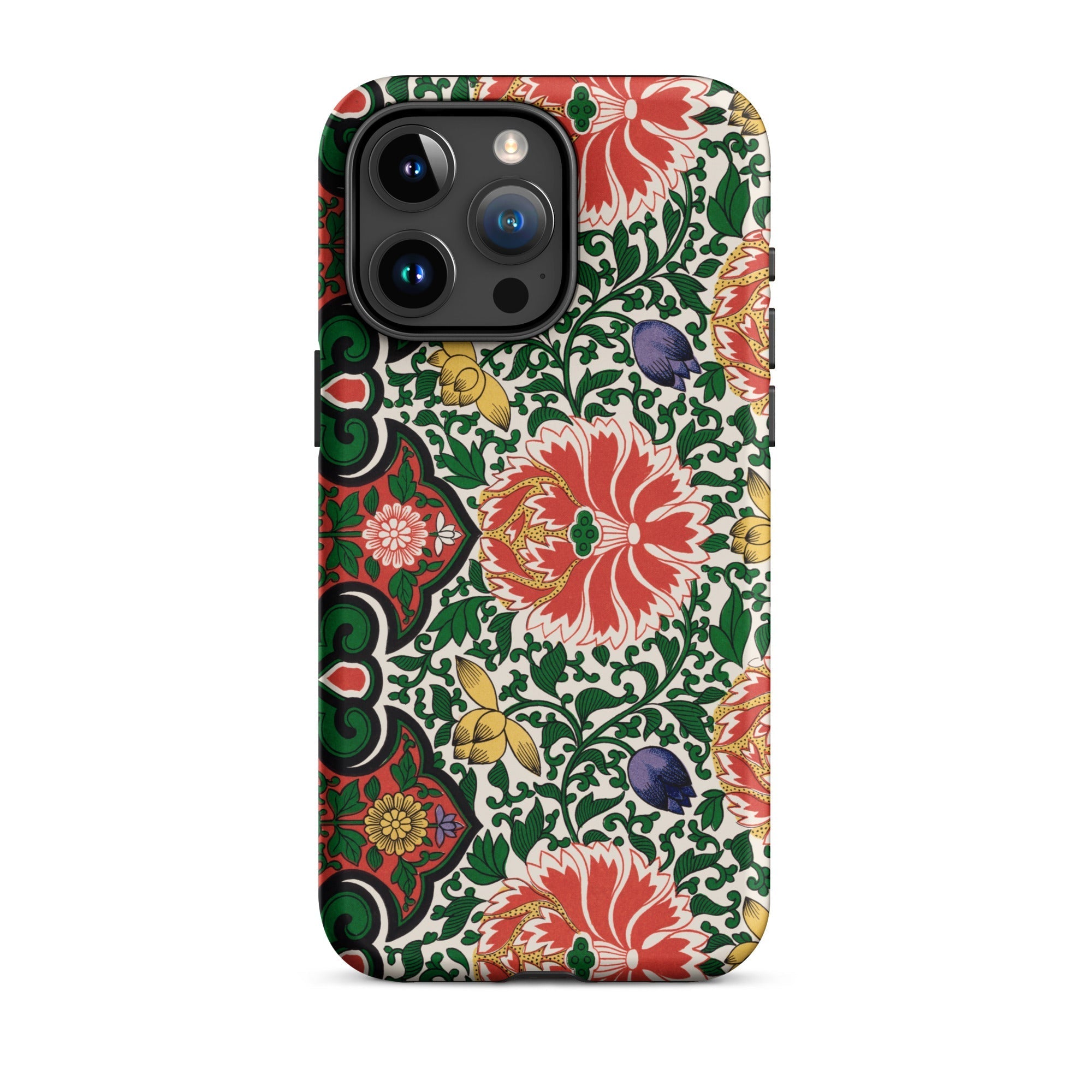 Chinese Floral Pattern Owen Jones Iphone Case, 15 Pro Max / Matte, Floral Patterned Phone Case