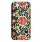 Chinese Floral Pattern - Owen Jones Iphone Case, 8 / Matte, Floral Patterned Phone Case Vibrant Red Green Gold