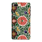 Chinese Floral Pattern Owen Jones Iphone Case, 8 Plus / Matte, Floral Patterned Phone Case Vibrant Red Flowers Green