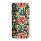 Chinese Floral Pattern - Owen Jones Iphone Case, x / Matte, Floral Patterned Phone Case Vibrant Red Green Yellow