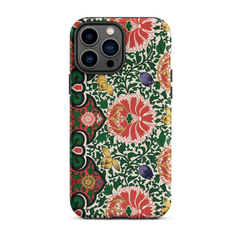 Chinese Floral Pattern - Owen Jones Phone Case Iphone 13 Pro Max / Matte Patterned Symphony, Vibrant, Rhythmic Blooms Burst Mobile Cases