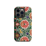 Chinese Floral Pattern - Owen Jones Phone Case Iphone 14 Pro / Matte Patterned Symphony, Vibrant, Rhythmic Blooms Burst Mobile Cases