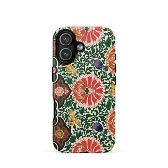 Chinese Floral Pattern - Owen Jones Phone Case Iphone 17 / Matte Vibrant Colors Intricate Design Symphony, Rhythmic Blooms Burst Mobile