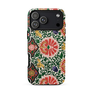 Chinese Floral Pattern - Owen Jones Phone Case Iphone 17 Pro Max / Matte Floral Patterned Phone Case Vibrant Colors Intricate Design