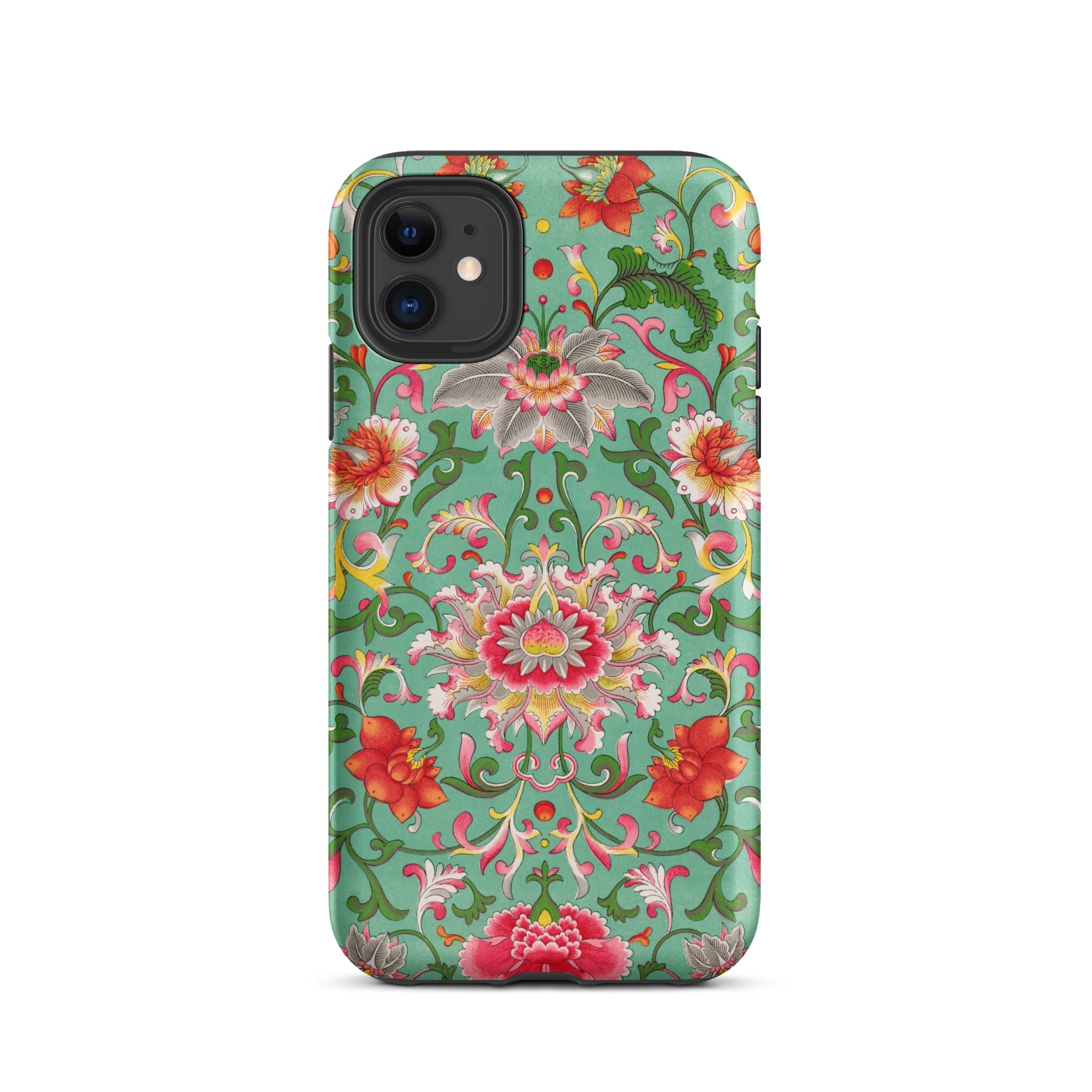 Chinese Florals - Owen Jones Chinoiserie Iphone Case, 11 / Matte, Floral Patterned Phone Case