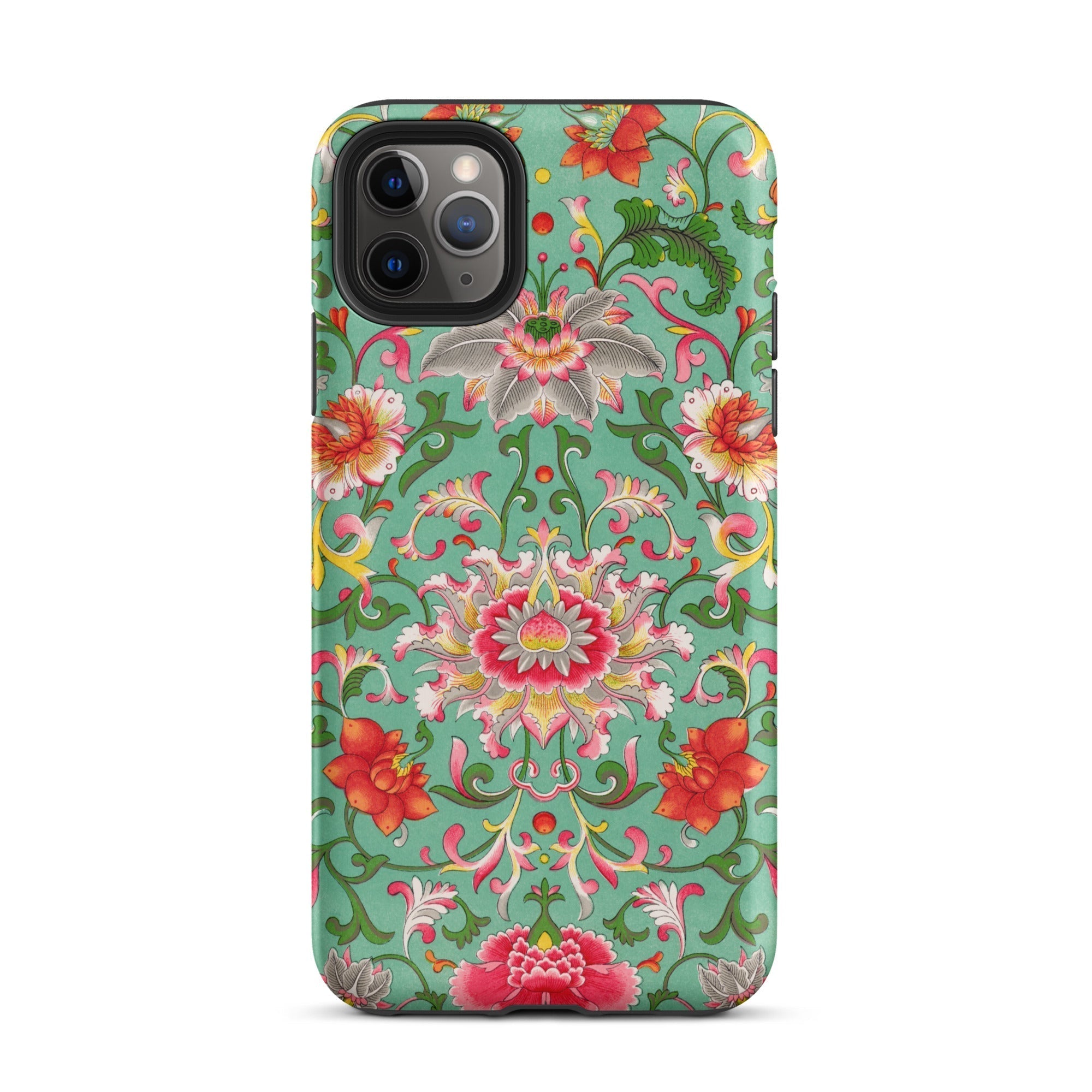 Chinese Florals - Owen Jones Chinoiserie Iphone Case, 11 Pro Max / Tough Phone, Floral Patterned Phone Case
