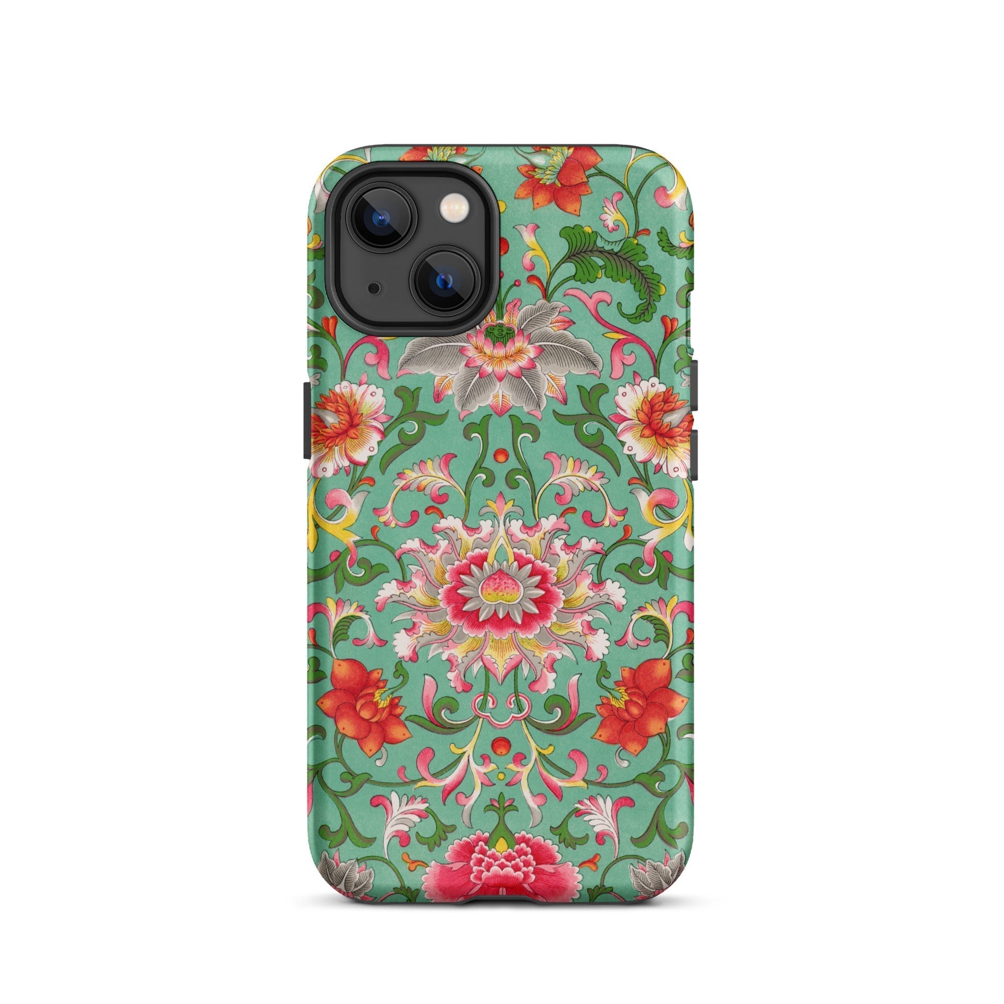 Chinese Florals - Owen Jones Chinoiserie Iphone Case, 13 / Tough Phone, Floral Patterned Phone Case