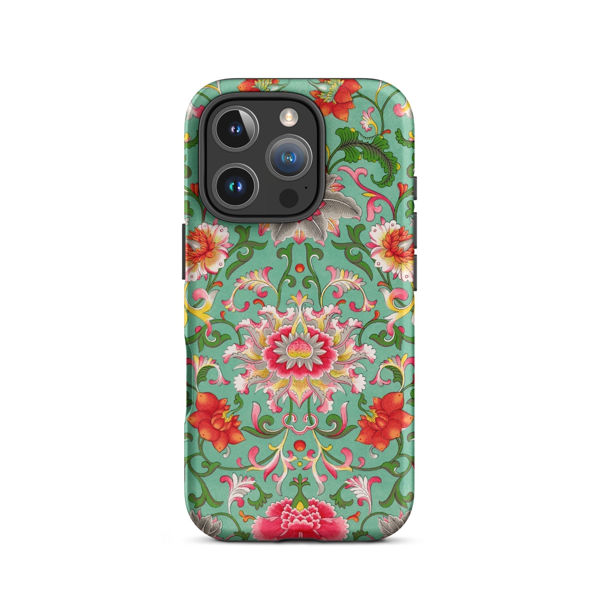 Chinese Florals - Owen Jones Chinoiserie Iphone Case, 16 Pro / Tough Phone, Floral Patterned Iphone Case