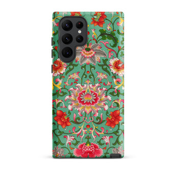 Chinese Florals - Owen Jones Chinoiserie Phone Case, Samsung Galaxy S22 Ultra / Matte, Mobile Cases, Toby Leon