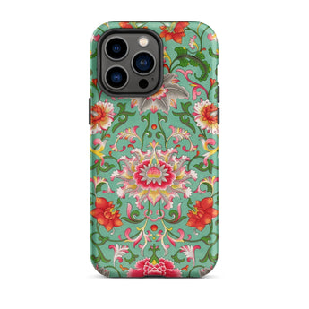 Chinese Florals - Owen Jones Chinoiserie Phone Case Iphone 14 Pro Max / Matte Floral Patterned Phone Case Owen Jones Chinoiserie,