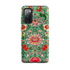 Chinese Florals Owen Jones Chinoiserie Samsung Case, Galaxy S20 Fe / Matte, Smartphone Vibrant Green Case Colorful Floral Pattern