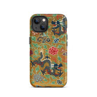Chinese and Japanese Pattern Auguste Racinet Iphone Case, 13 / Matte, Dragon Patterned Phone Case