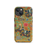 Chinese and Japanese Pattern - Auguste Racinet Iphone Case, 13 / Matte, Dragon-patterned Phone Case
