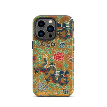 Chinese and Japanese Pattern - Auguste Racinet Iphone Case, 13 Pro / Matte, Dragon-patterned Phone Case