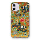 Chinese and Japanese Pattern - Auguste Racinet Iphone Case, 11 / Matte, Kite-713264158, Decorative Iphone Case Colorful