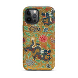 Chinese and Japanese Pattern - Auguste Racinet Phone Case Iphone 12 Pro Max / Matte Dragon-patterned Phone Case Auguste Racinet, Japanese