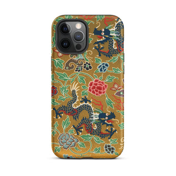 Chinese and Japanese Pattern - Auguste Racinet Phone Case Iphone 12 Pro Max / Matte Dragon-patterned Phone Case Auguste Racinet, Japanese