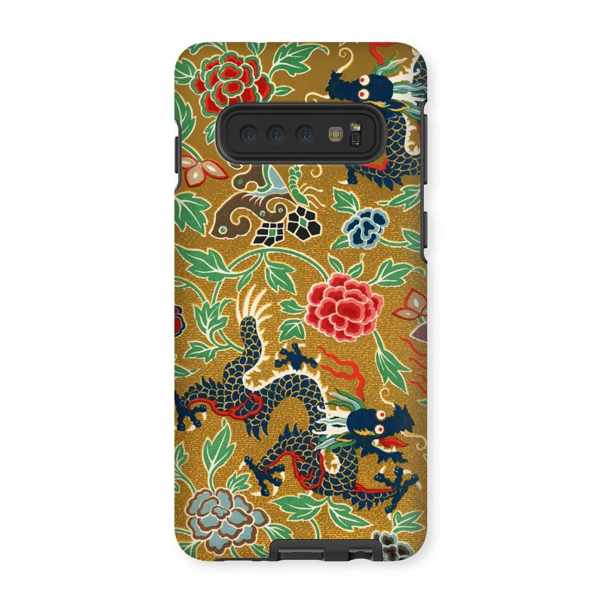 Chinese And Japanese Pattern By Auguste Racinet Tough Phone Case - Samsung Galaxy S10 / Matte - Mobile Phone Cases