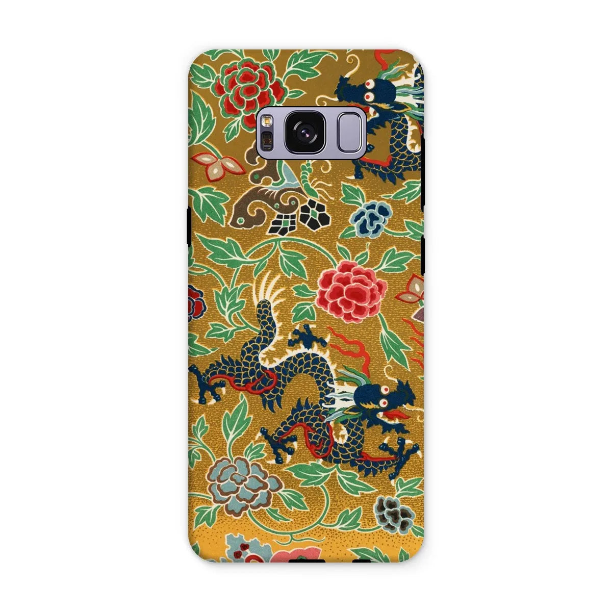 Chinese And Japanese Pattern By Auguste Racinet Tough Phone Case - Samsung Galaxy S8 Plus / Matte - Mobile Phone Cases